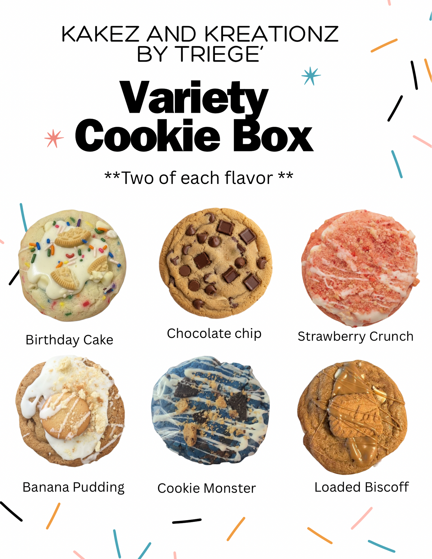 Variety Cookie Box